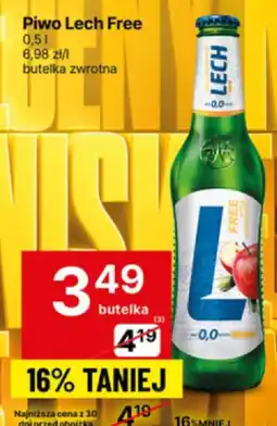 Delikatesy Centrum Piwo Lech Free oferta