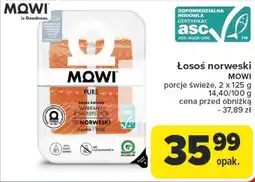 Carrefour Market Łosoś norweski MOWI oferta