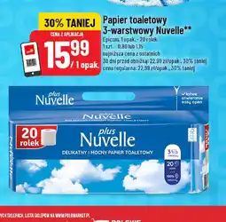 Polomarket Papier toaletowy 3-warstwowy Nuvelle oferta