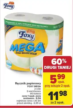 Carrefour Market Ręcznik papierowy FOXY MEGA oferta