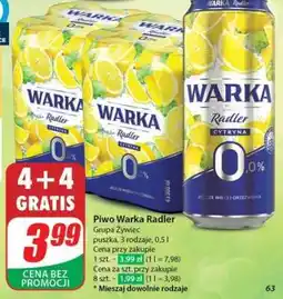 Dino Piwo Warka Radler oferta