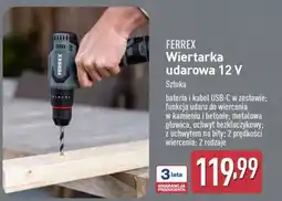 ALDI FERREX Wiertarka udarowa 12 V oferta