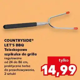 Kaufland COUNTRYSIDE LET’S BBQ Teleskopowe szpikulce do grilla oferta