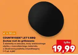 Kaufland COUNTRYSIDE LET’S BBQ Zestaw mat do grillowania oferta