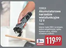 ALDI FERREX Akumulatorowe narzędzie wielofunkcyjne 12 V oferta