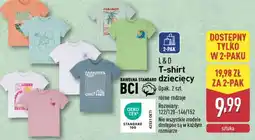ALDI L&D T-shirt dziecięcy oferta