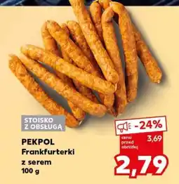 Kaufland PEKPOL Frankfurterki z serem oferta