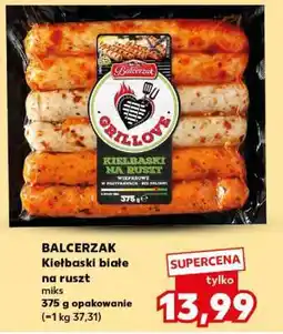 Kaufland BALCERZAK Kiełbaski białe na ruszt oferta