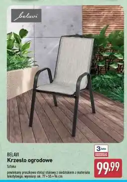 ALDI BELAVI Krzesło ogrodowe oferta