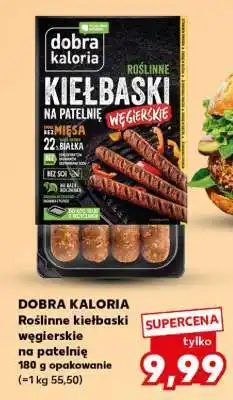 Kaufland DOBRA KALORIA Roślinne kiełbaski węgierskie na patelnię oferta