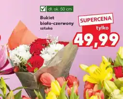Kaufland Bukiet biało-czerwony oferta