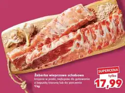 Kaufland Żeberka wieprzowe schabowe oferta