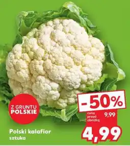Kaufland Polski kalafior oferta