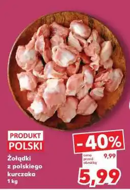 Kaufland Żołądki z polskiego kurczaka 1 kg oferta