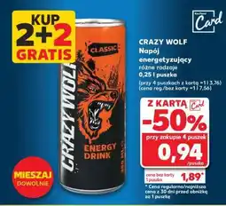 Kaufland CRAZY WOLF oferta