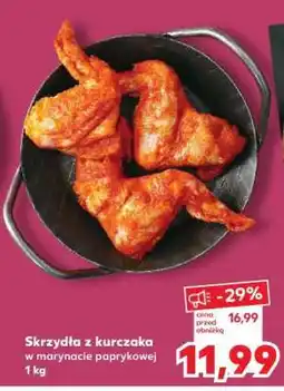 Kaufland Skrzydła z kurczaka w marynacie paprykowej 1 kg oferta