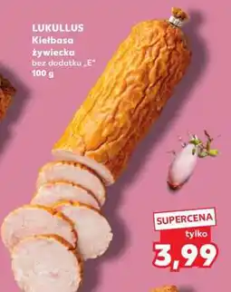 Kaufland LUKULLUS Kiełbasa żywiecka bez dodatku „E” 100 g oferta