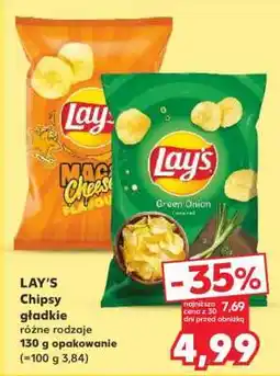 Kaufland LAY’S Chipsy gładkie oferta