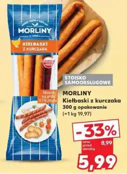 Kaufland MORLINY Kiełbaski z kurczaka oferta