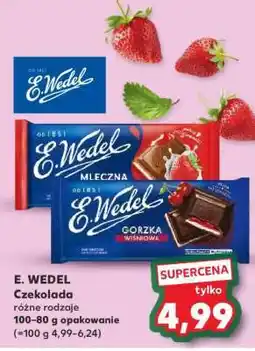 Kaufland E. WEDEL Czekolada oferta
