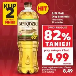 Kaufland BIELMAR Olej Beskidzki rzepakowy 1l butelka oferta