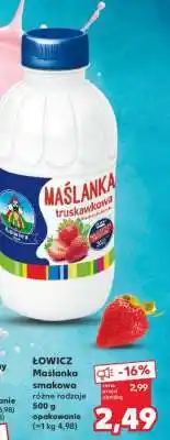 Kaufland ŁOWICZ Maślanka smakowa oferta