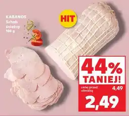 Kaufland KABANOS Schab śnieżny 100 g oferta