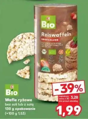 Kaufland Wafle ryżowe oferta