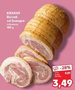 Kaufland KRAKUS Boczek od Szwagra rolowany 100 g oferta