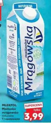 Kaufland MLEKPOL Maślanka mrągowska naturalna oferta