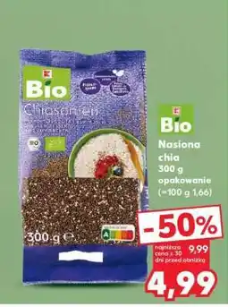 Kaufland Nasiona chia 300 g opakowanie oferta