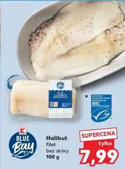 Kaufland Halibut filet bez skóry 100 g oferta