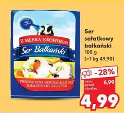 Kaufland Ser sałatkowy bałkański oferta