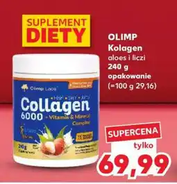 Kaufland OLIMP Kolagen aloes i liczi 240 g opakowanie oferta