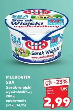 Kaufland Serek wiejski wysokobiałkowy oferta