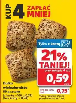 Kaufland Bułka wieloziarnista oferta