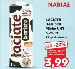 Kaufland ŁACIATE BARISTA Mleko UHT 3,2% tł oferta