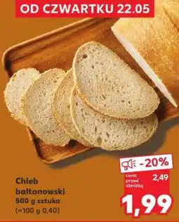 Kaufland Chleb baltonowski 500 g sztuka oferta