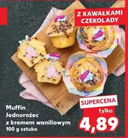 Kaufland Muffin Jednorożec z kremem waniliowym 100 g sztuka oferta