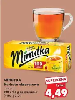 Kaufland MINUTKA Herbata ekspresowa oferta