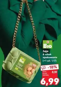 Kaufland Bio Jaja 6 sztuk opakowanie oferta