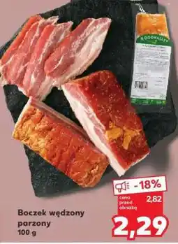 Kaufland Boczek wędzony parzony oferta