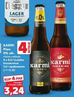Kaufland KARMI Piwo 0% alk. różne rodzaje oferta
