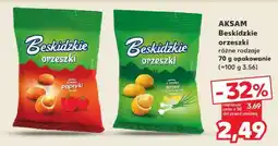 Kaufland AKSAM Beskidzkie orzeszki oferta