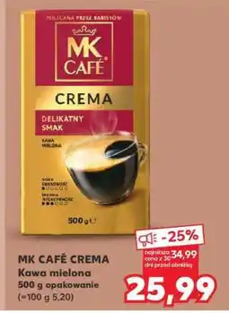 Kaufland MK CAFÉ Crema oferta