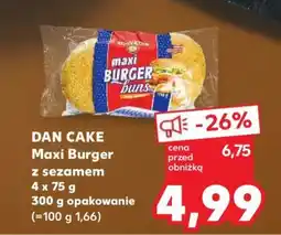 Kaufland DAN CAKE Maxi Burger z sezamem oferta