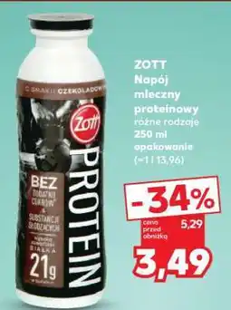 Kaufland ZOTT Napój mleczny proteinowy oferta