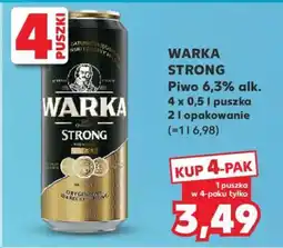 Kaufland Warka Strong oferta