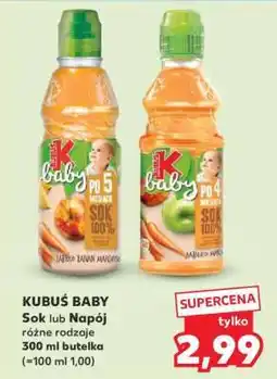 Kaufland KUBUŚ BABY Sok lub Napój oferta