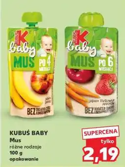 Kaufland KUBUŚ BABY Mus oferta